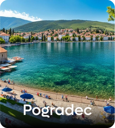 Pogradec, city where Speed Taxi operates