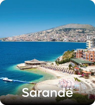 Sarande, city where Speed Taxi operates